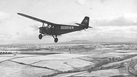 The 1930 Desoutter Havilland Gipsy aircraft. Photo supplied.