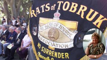 The Rats of Tobruk are commemorated in Newcastle. Main picture Chris Elfes