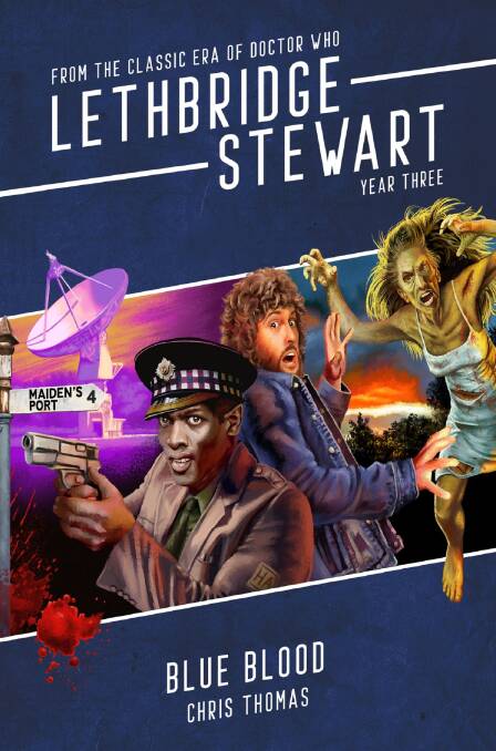 The cover of Chris Thomas latest novel Lethbridge-Stewart: Blue Blood.
