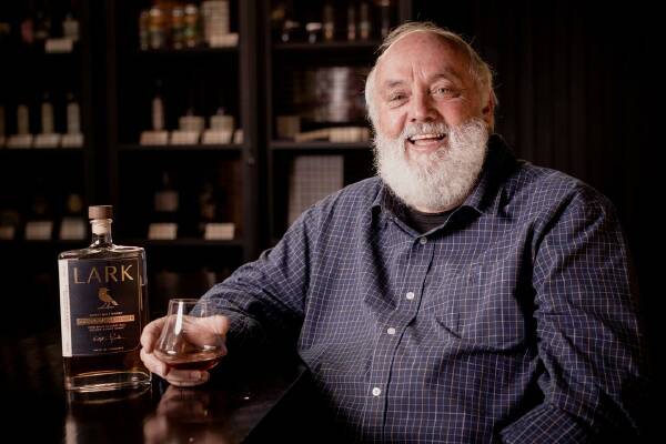 Tasmanian Bill Lark is Australia's Godfather of Whisky. Picture supplied