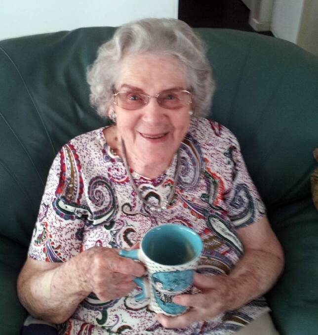 Cecilia Mogg, from Goolwa, turned 100 on Saturday, June 25. Picture: Supplied 