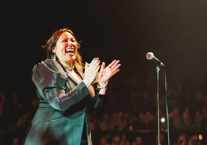 Kate Ceberano is co-artistic director of Adelaide Cabaret Festival 2023. Picture by Dara Munnis