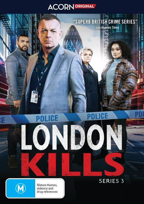 The 'London Kills' series 3 DVD cover. 