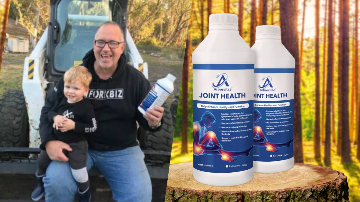 Arborvitae Joint Health helped Gary from Kenthurst ease pain in his knees and keep up with his grandson. 