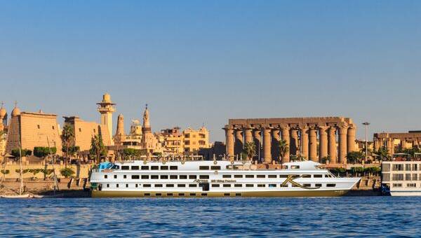 Karma Karnak takes passengers through the Nile River into ancient Egypt. Picture supplied