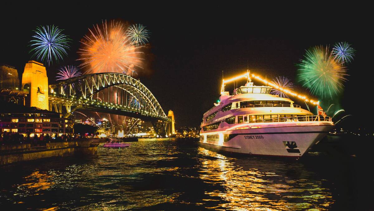 PARTY TIME: Celebrate New Year's Eve aboard the Sydney 2000 with Captain Cook Cruises. 