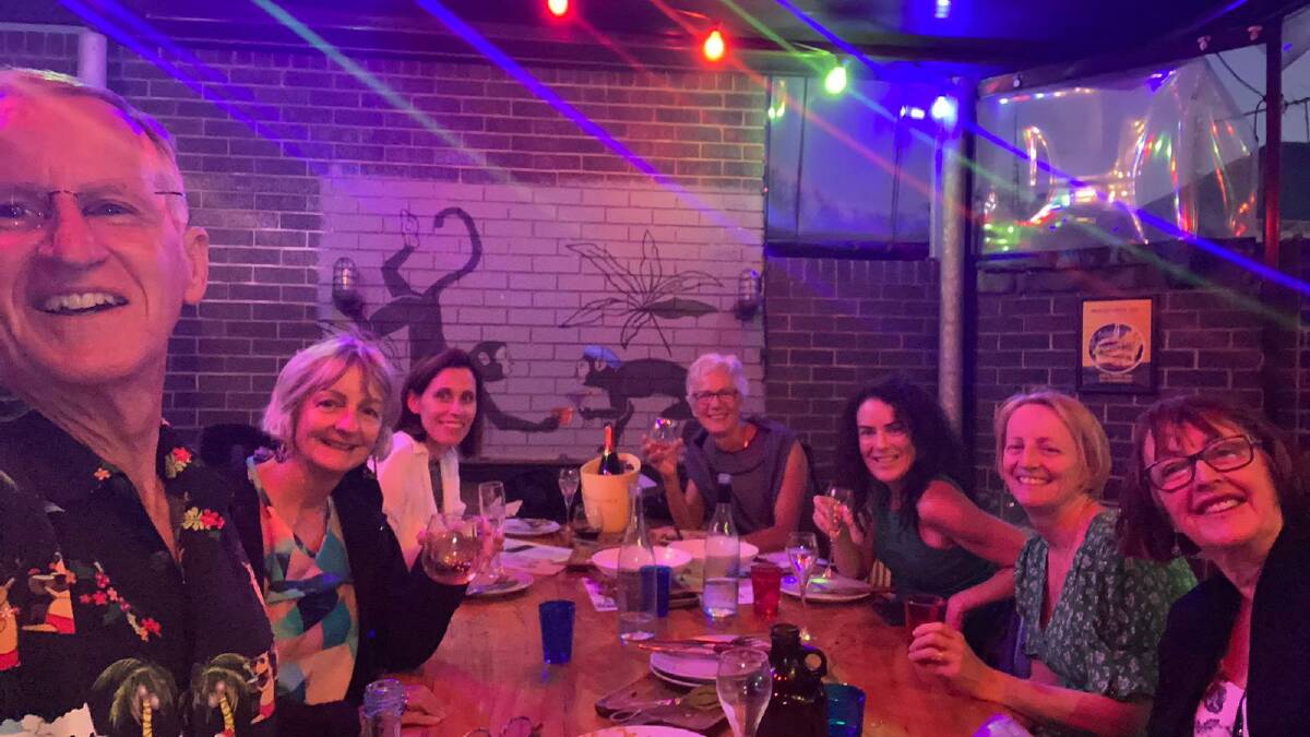 Michael McCormick, Di Bowman, Victoria Young, Audrey Hull, Renata Sivacolundhu, Robyn Richmond and Jenny Owen of The Rats Book Club. Picture supplied 