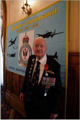 Ronald Houghton on Anzac Day 2023. Picture supplied