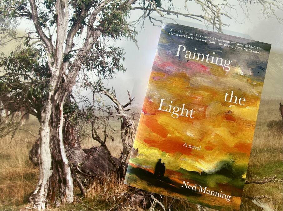 The cover art to Ned Manning's Painting The Light. Artwork supplied