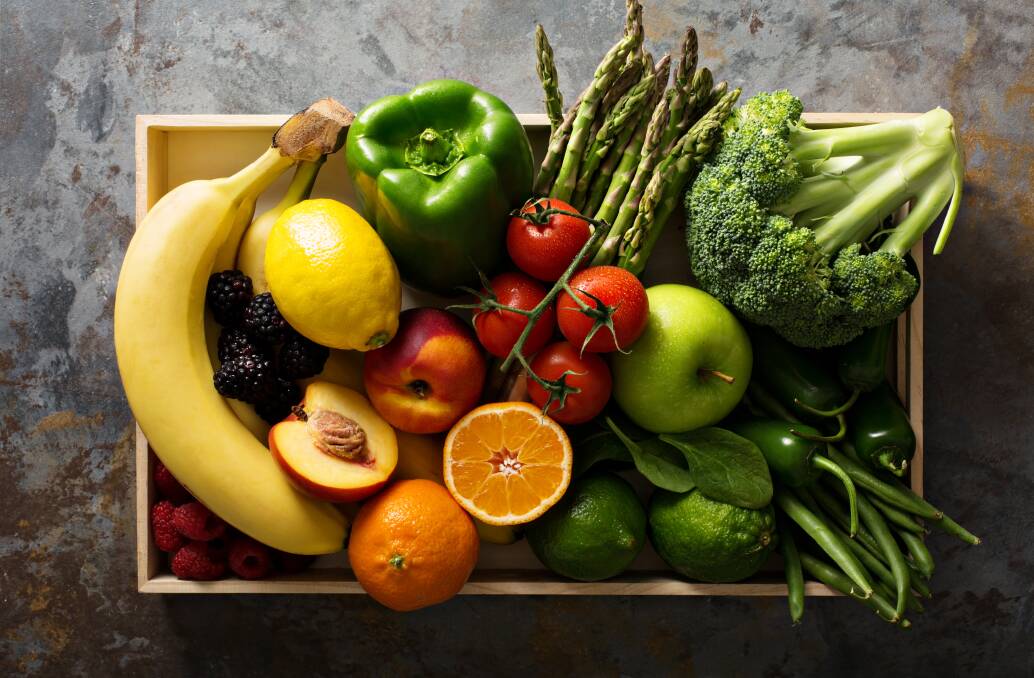Fresh fruit and vegetables can help you 