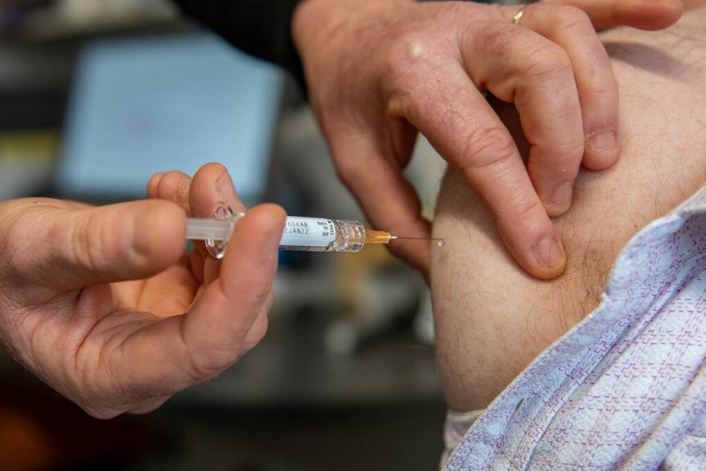 Which flu vaccine is partially determined by your age and health. ACM file picture/Paul Scambler