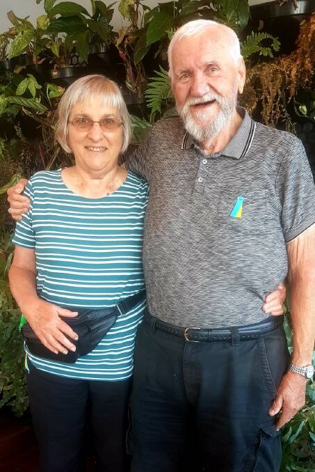 June and Arvy Pisarskis of Ulverstone, Tasmania, in 2022. Picture supplied.