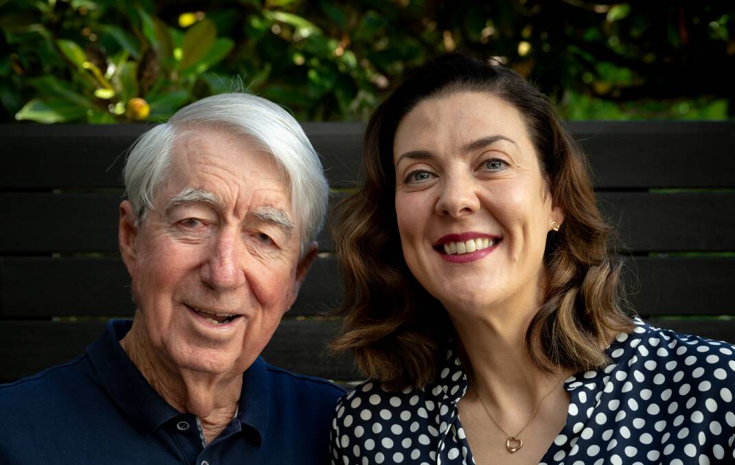 From superannuation to reversionary pension delays, Noel Whittaker (left) answers your questions. He is pictured with Rachel Lane Picture by Elesa Kurtz