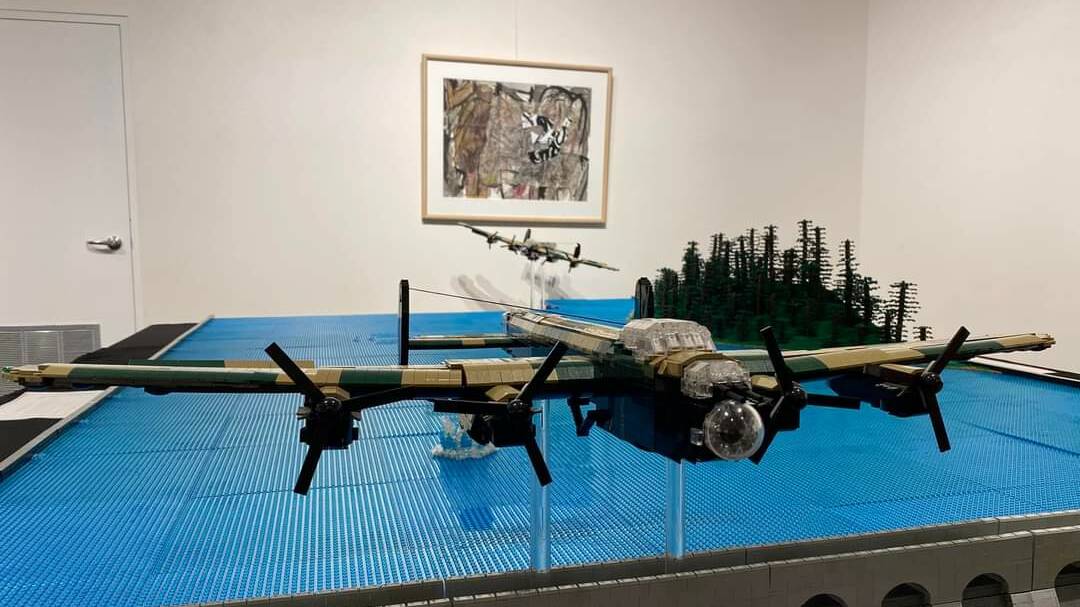 Lego bricks make an impressive display in a special exhibition during December Tarmac Days at HARS Aviation Museum. Picture supplied