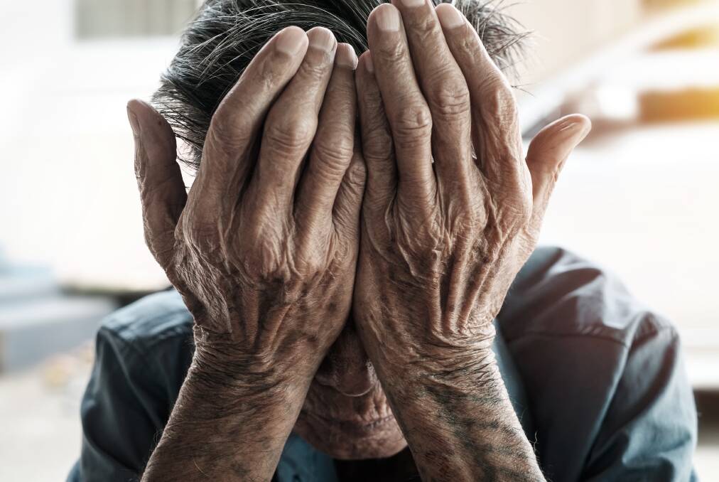 You can help someone experiencing elder abuse by starting the conversation with them. Picture Shutterstock