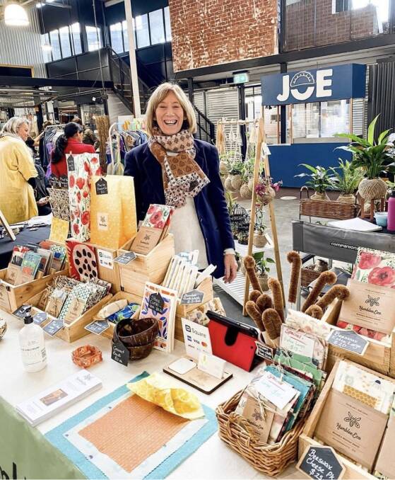 FACE TO FACE: Humblee Eco founder Leonie Prater enjoys meeting people at markets and talking to people about her products. Photo supplied. 
