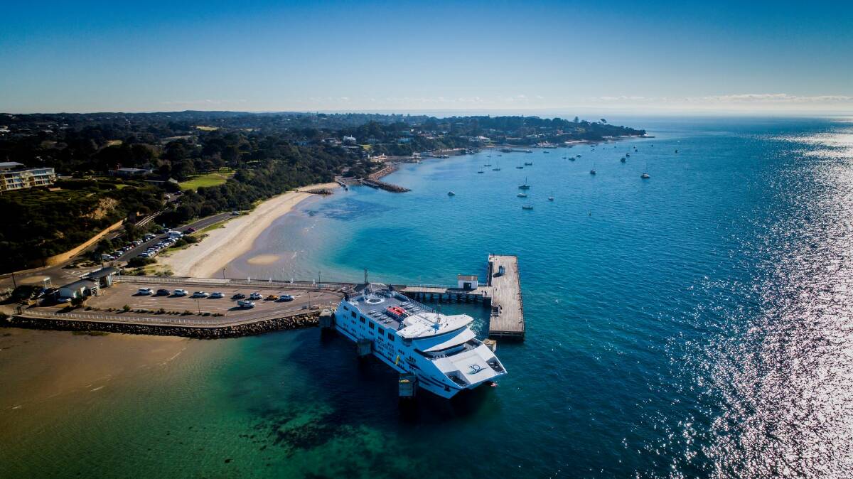 EASY: The Sorrento to Queenscliff ferry service. Photo supplied.
