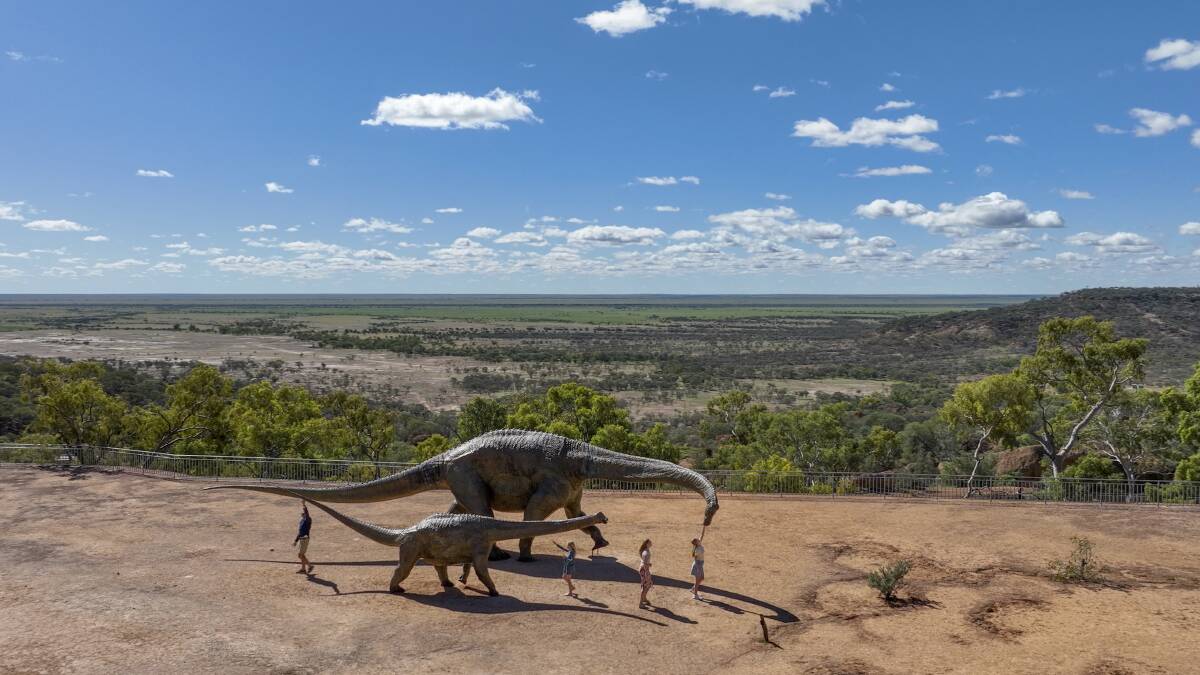 Australian Age of Dinosaurs. Picture by Tourism and Events Queensland