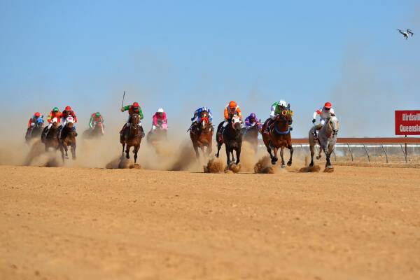 GIDDY UP: Volunteers are needed for the September 2022 Birdsville Races. Photo credit: Tourism & Events Queensland.