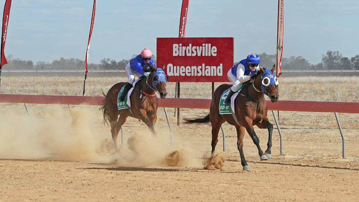 FRONT RUNNER: The Birdsville Races celebrate their 140th anniversary this year. Photo supplied. 