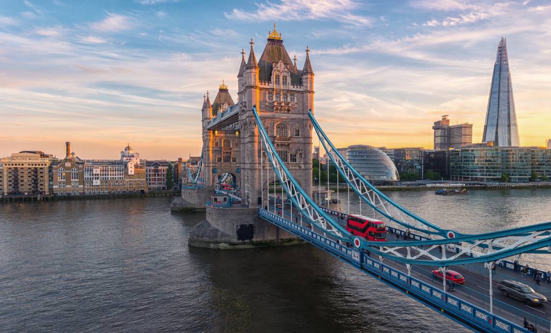 A view of Tower Bridge, London, looking south. Shutterstock picture