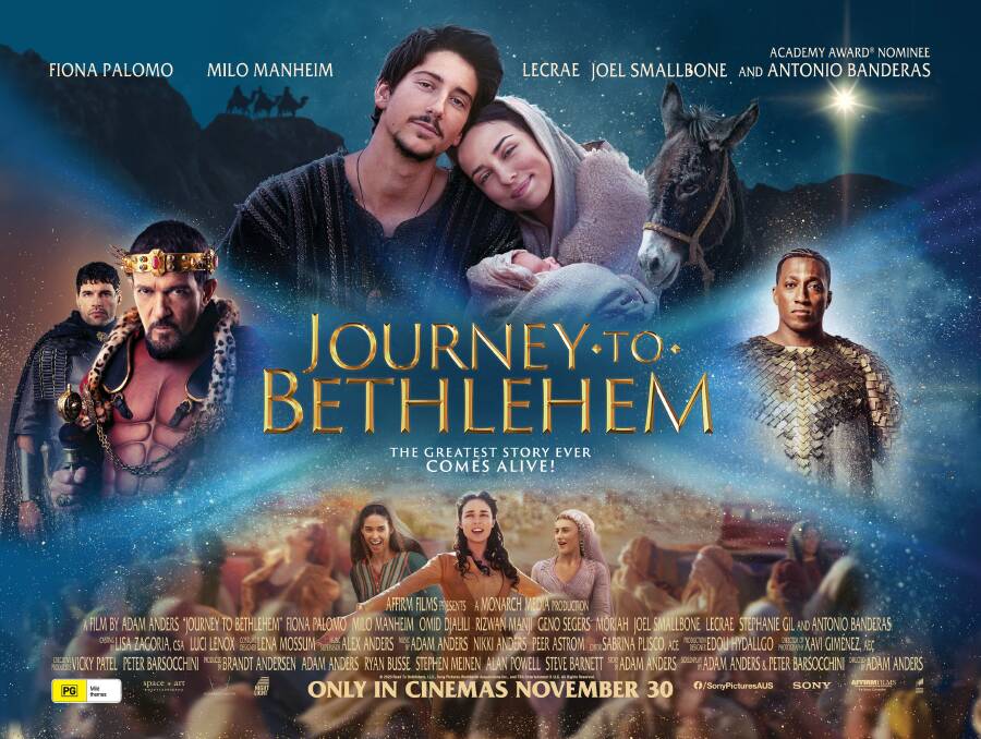 The Journey to Bethlehem poster. Picture from Sony Pictures