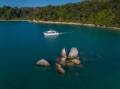 Cruise through the Abel Tasman National Park and view the popular Split Apple Rock. Picture supplied