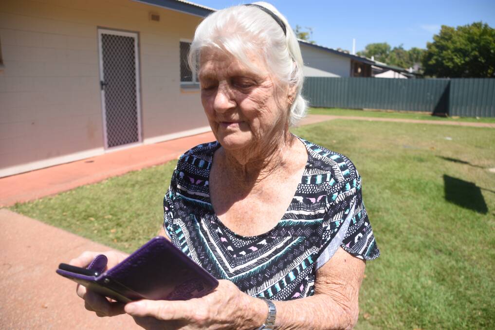 TECH SAVVY: President of the Katherine Senior Citizens Association Lorna Riggs says she is confident using technology in her every day life. 
