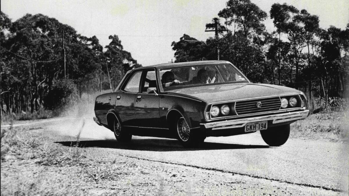 'Not right from the moment it launched': The Leyland P76, pictured here in 1973. Photo: Russell McPhedran/Fairfax Media