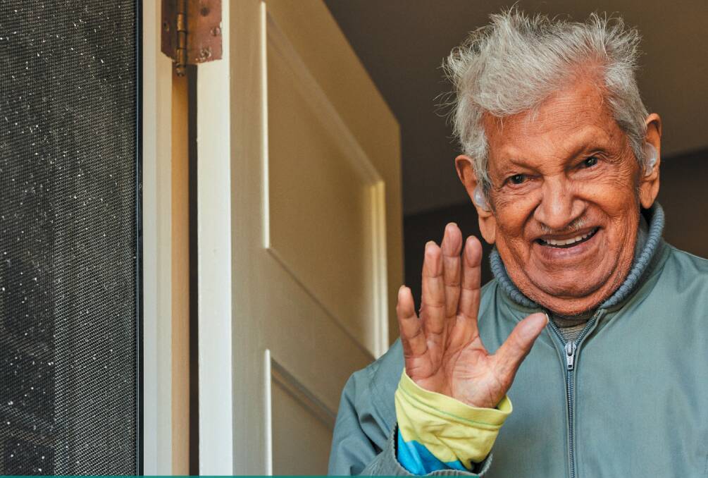 DOOR TO DOOR: Meals on Wheels NSW is delivering special message, along with meals, to clients.