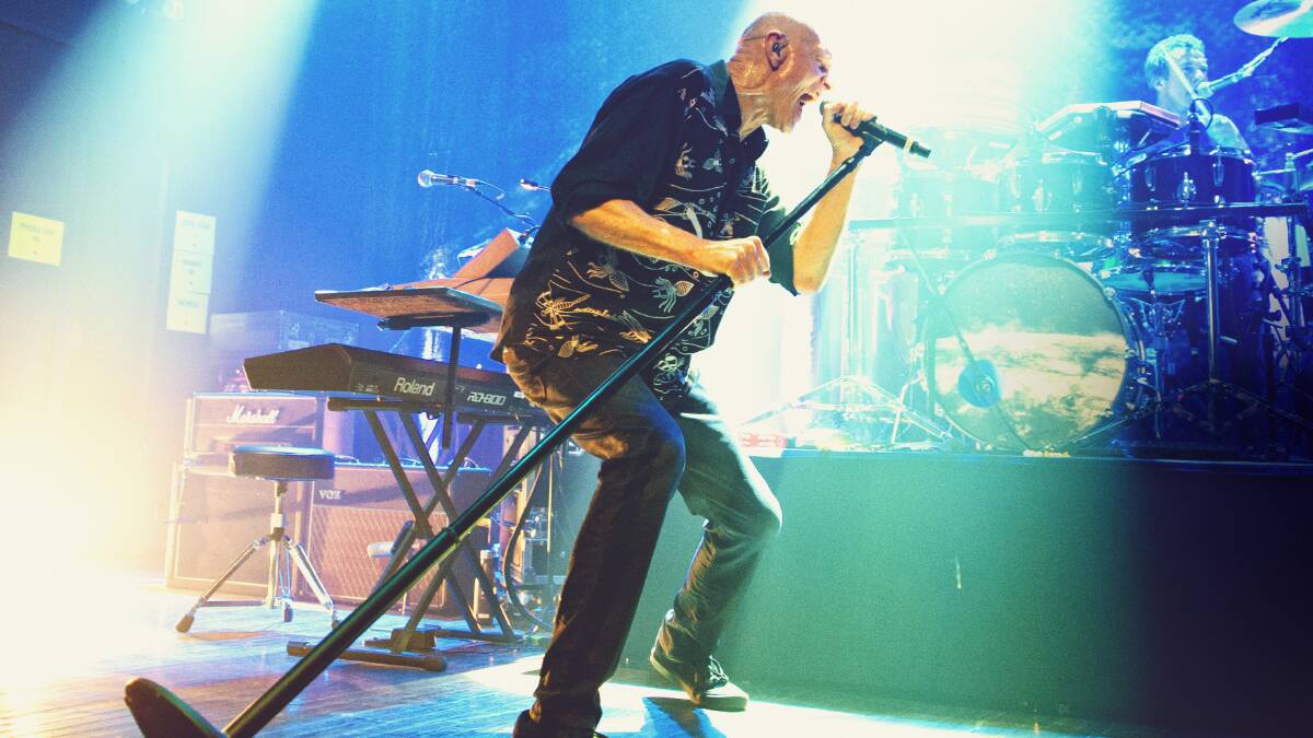 ON STAGE: Midnight Oil is one of the big acts performing at this year's Big Red Bash. Photo: Dana Distortion. 