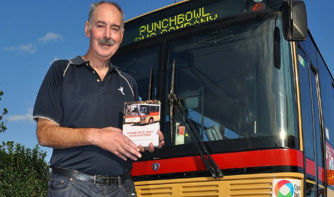 Tony Finneran got the idea of capturing the spirit and nostalgia of the bus industry by writing a book after he had a stroke.