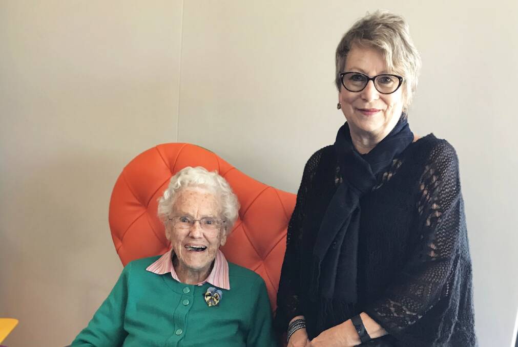 City of Albany staff hosted a morning tea to celebrate volunteer Gwen Norman's 100th birthday and to thank her for her work at the History Collection. Photo: City of Albany