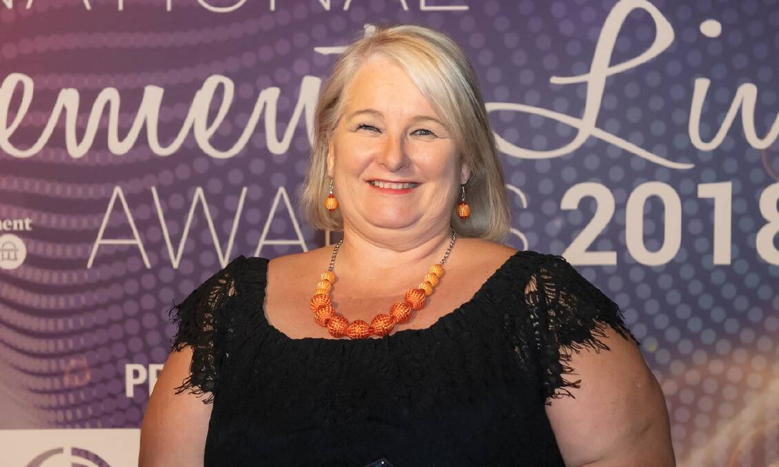Village Manager of the Year Sue Stevens, from Blue Care's Carlyle Gardens in Townsville.
