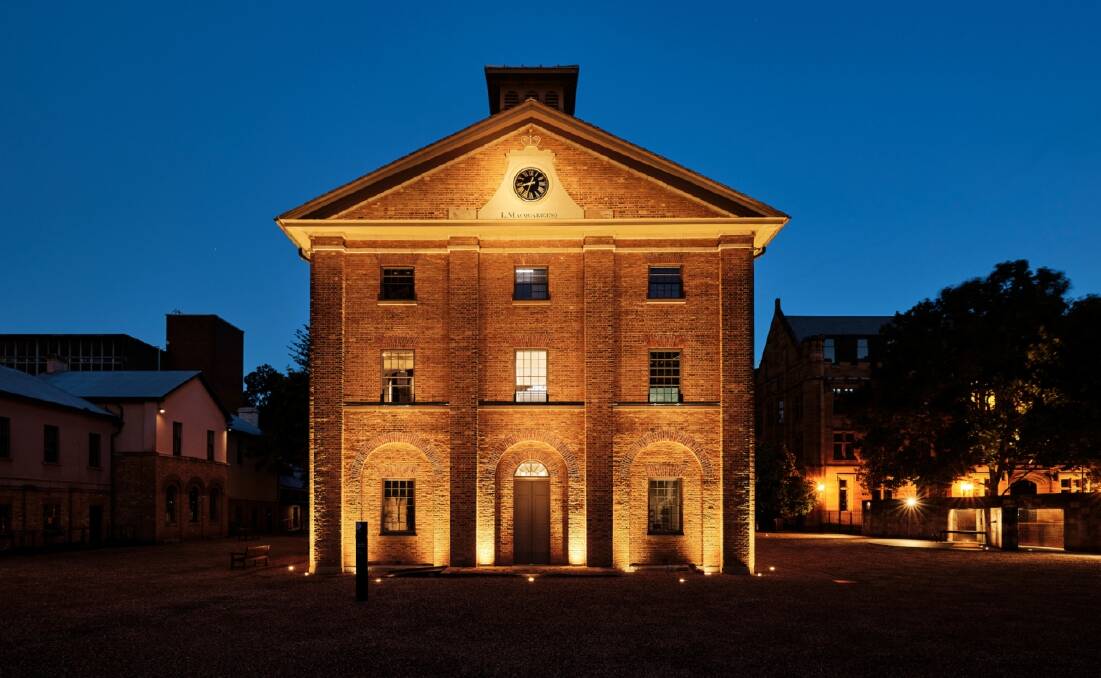 NIGHT VISION: Hyde Park Barracks will be open after dark. Photo: James Horan/Sydney Living Museums