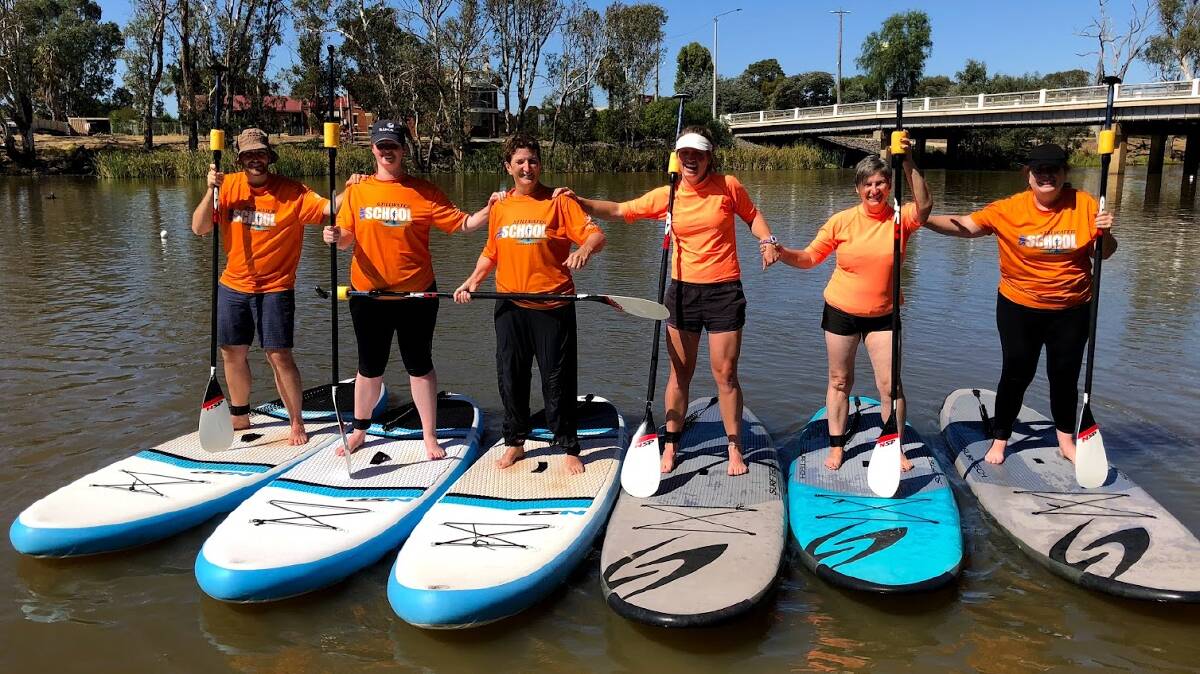 BOARD MEETING: Have a go at standup paddleboarding during the Loddon Valley Spring Festival. 