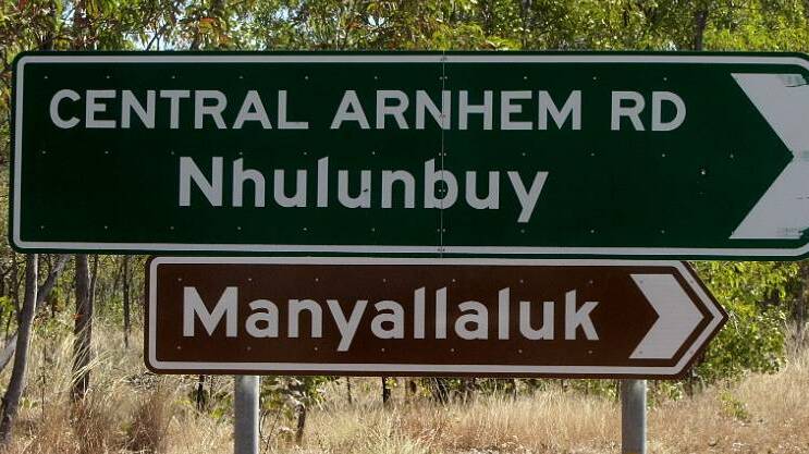 With a population of about 4000, Nhulunbuy is more than 700km from Katherine.