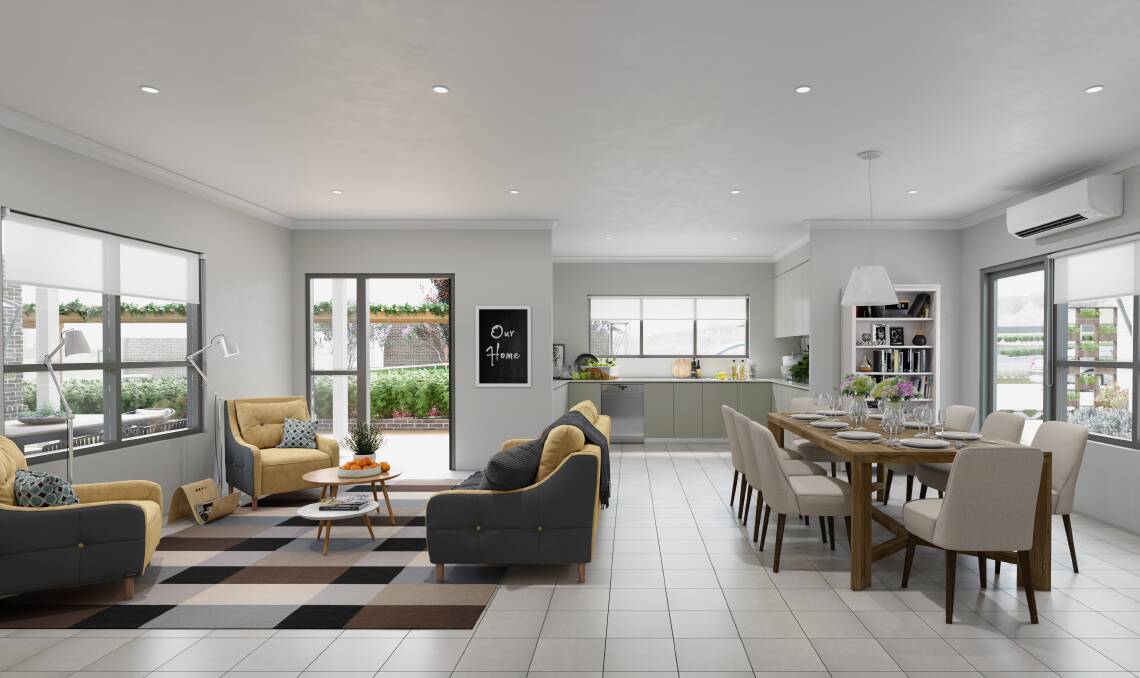 Jasmine Grove has been designed to encourage sharing of resources, spaces and everyday activities, allowing a more affordable, sustainable and enjoyable way of living for a group of women over 55 living on their own. Photo: Artists impression