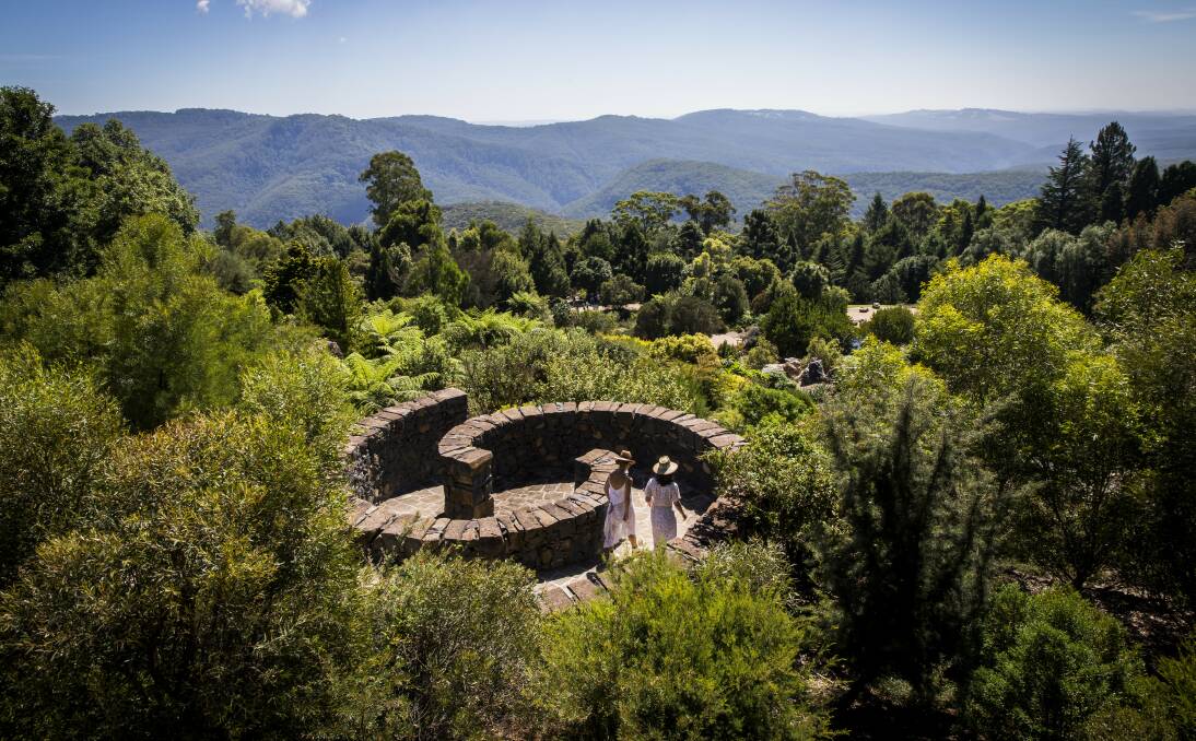 The scenic grounds of Blue Mountains Botanic Garden, Mount Tomah.
Photo: Destination NSW