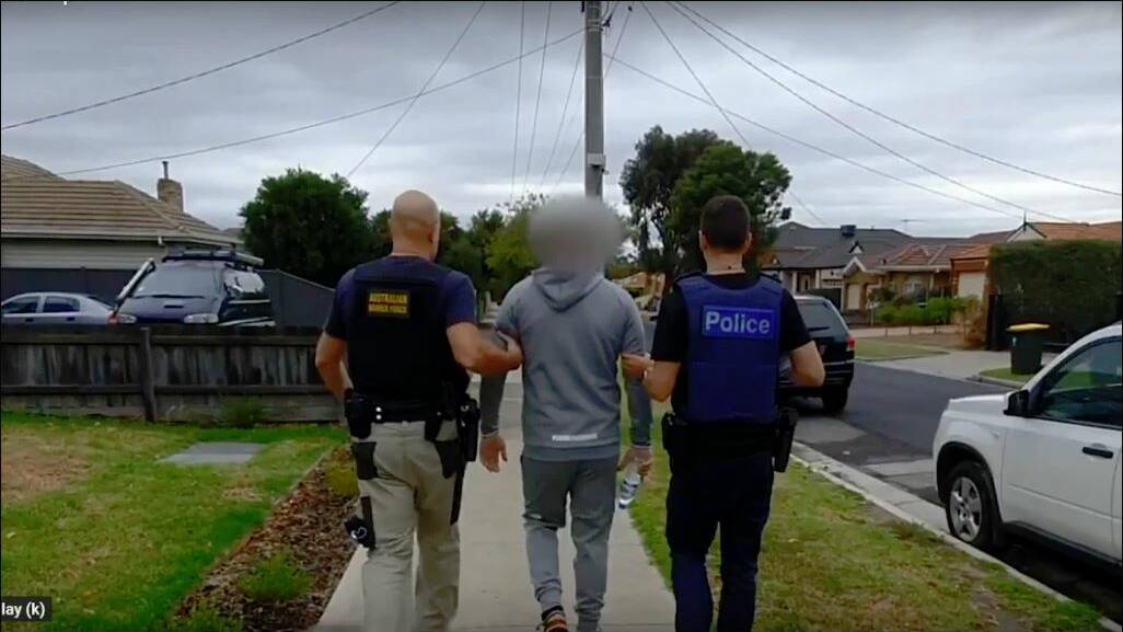 Two men have been arrested after an investigation into travelling conmen operating a roof scam in Melbourne's east. Photo: Victoria Police