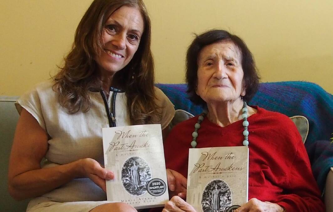 A SURVIVOR'S STORY: Helena Kidd and her mother, Maria Avraam.