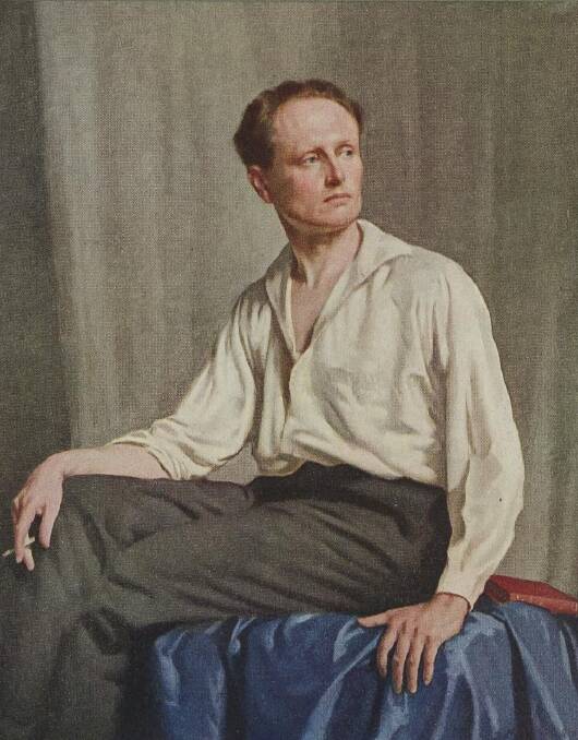 Archibald Prize 1923 finalist work by Norman Carter, 1923, Leon Gellert. 