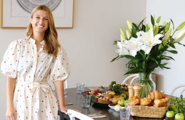 Samantha Herbut will be hosting a brunch to raise money to help fight bowel cancer.
