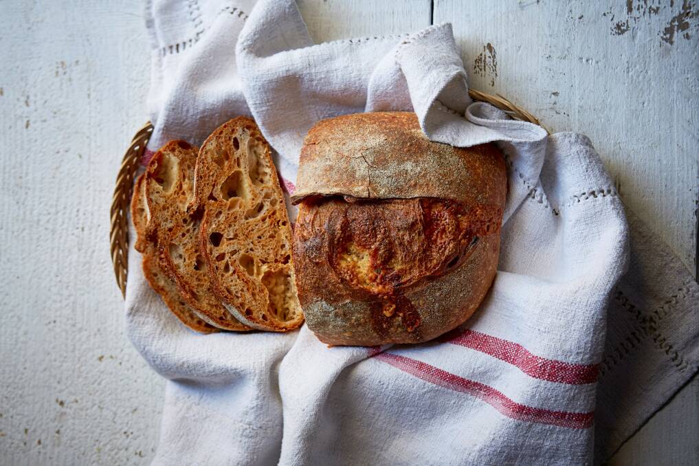 Cheddar and Paprika bread from Modern Sourdough by Michelle Eshkeri. Photo: Patricia Niven.