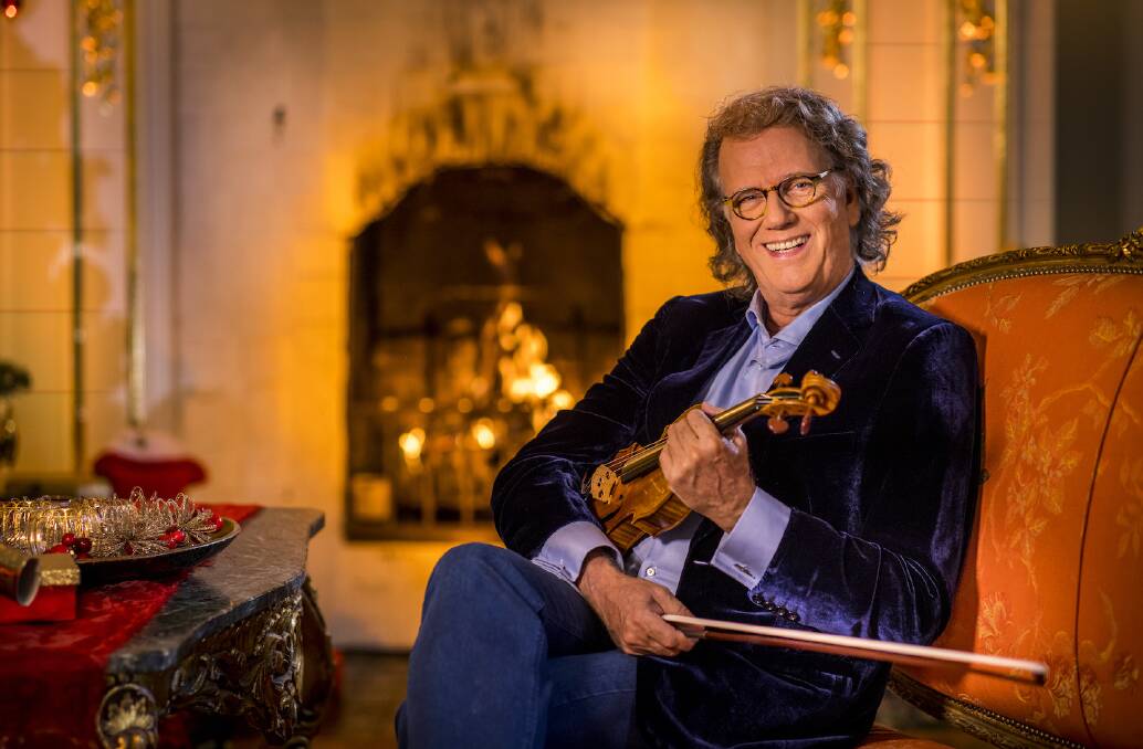 YULE BE PLEASED: Fans of Andre Rieu can stream his Magical Maastricht concert from December 19.