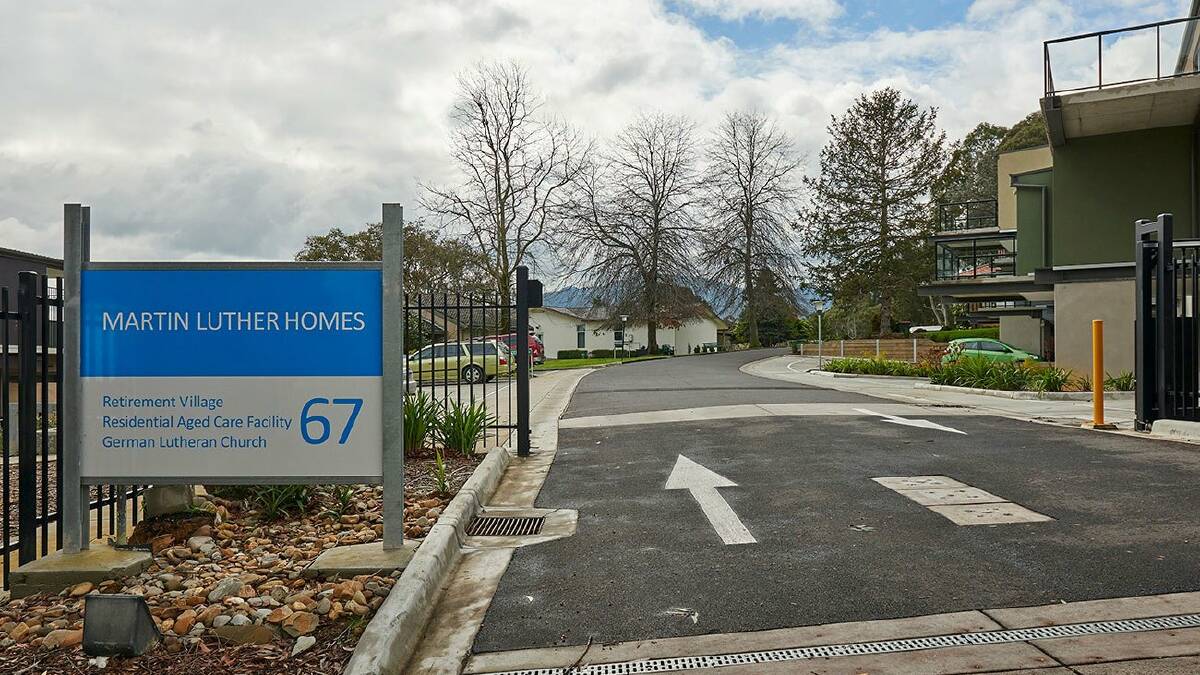 Victoria Police were called to the Martin Luther Homes facility at The Basin. Photo: Supplied.