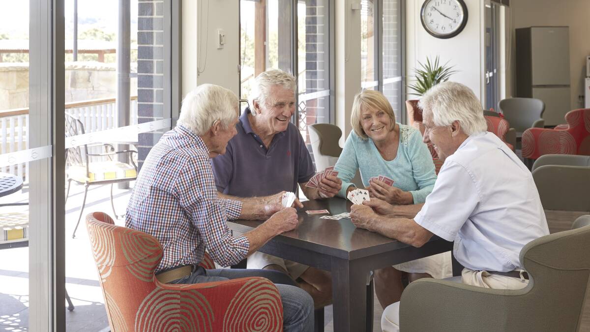ON THE HOUSE: Have a game of cards and a free lunch at one of Stockland's retirement villages in July.