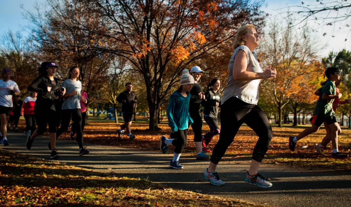ON TRACK: Parkrun Australia received $1.8 million in funding to go towards its Generations Project. Photo: The Canberra Times/ Elesa Kurtz