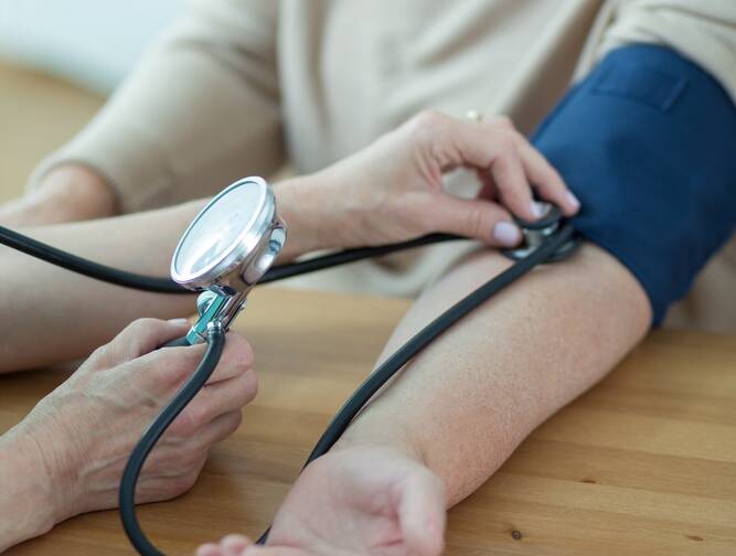 Blood pressure and cholesterol are among the risk factors GPs monitor and manage as part of heart health checks. Photo: Shutterstock