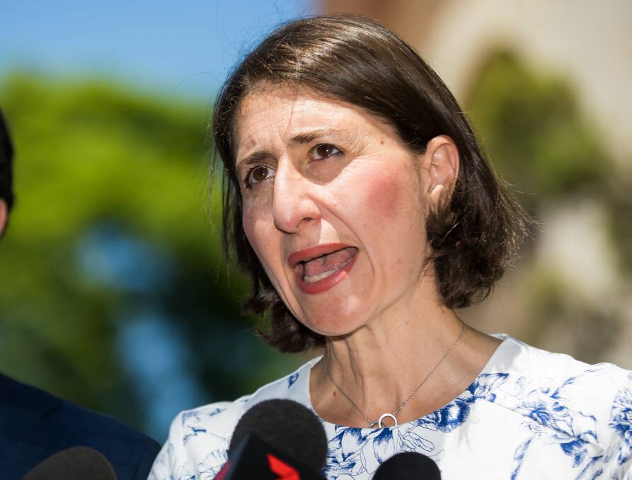 POWER SURGE: NSW Premier Gladys Berejiklian has announced a $200 power bill rebate for self-funded retirees. Photo: Anna Kucera.